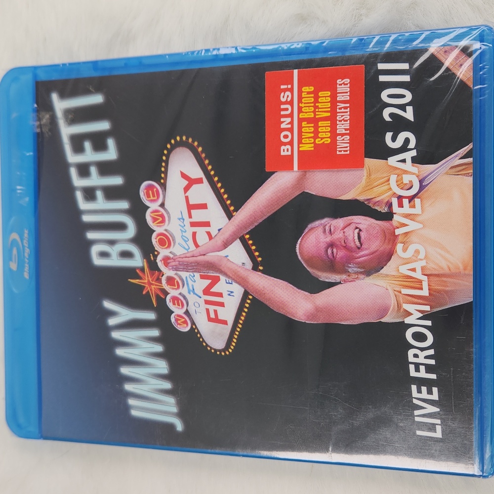 JIMMY BUFFET LIVE From Las Vegas 2011, Blu Ray + CD, Factory Sealed